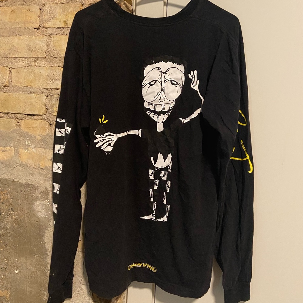 Chrome Hearts Long Sleeve Graphic Shirt Size XL